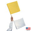 B2587 - Yellow/white Officials Flags