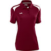 Maroon / White / White